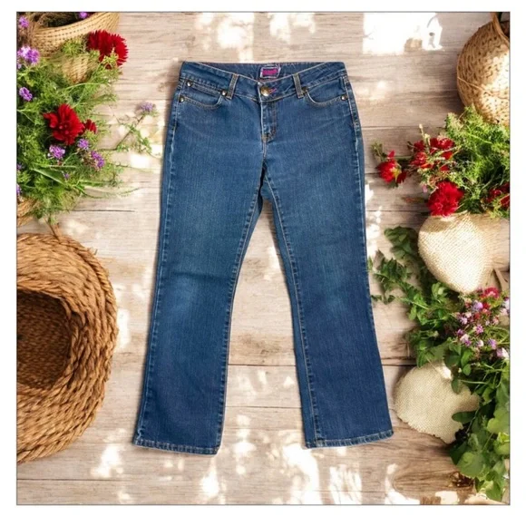 Wrangler Premium Pink Label XBarbie Bootcut Jean- Sz 31-EUC -Stretch- Y2KCowgirl - Picture 7 of 16